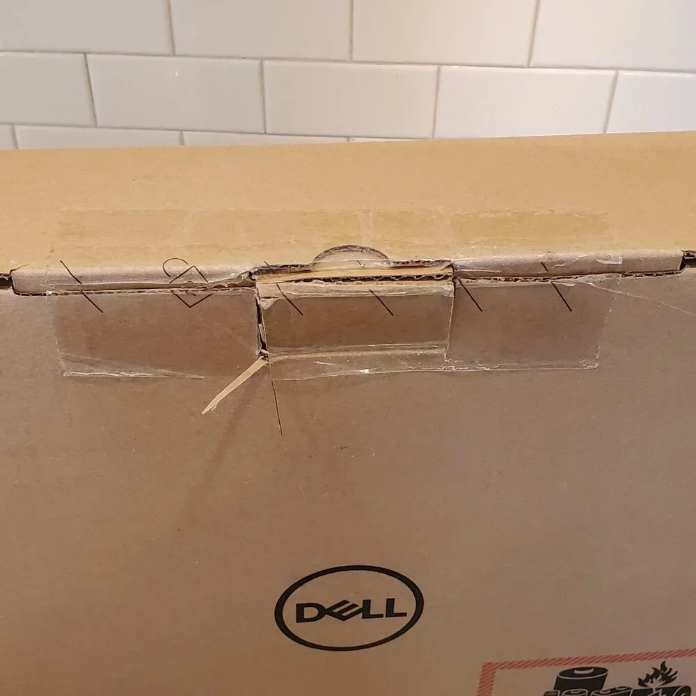 LOT of 2 Laptop Protective Shipping Packaging with Boxes 15x13x3 & Dell 15x11x4